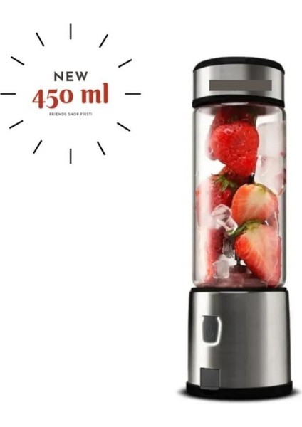 450 ml Taşınabilir Metal Kişisel Blender Shake ve Smoothies Için Ideal Seçim fiyatları