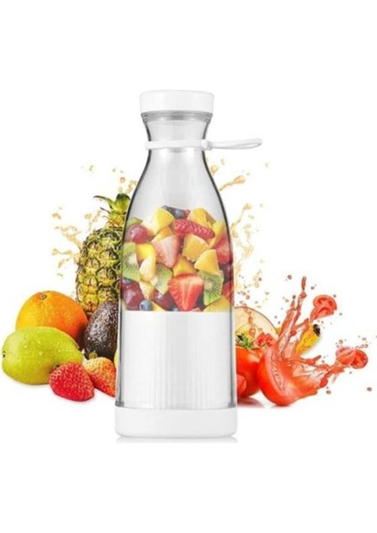 Turuncu Taşınabilir Mini Blender ile Kolay ve Pratik Kullanım Sağlar