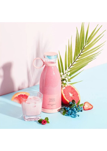 Taşınabilir Kablosuz El Blender, Pembe, Kişisel Smoothie Cihazı fiyatları