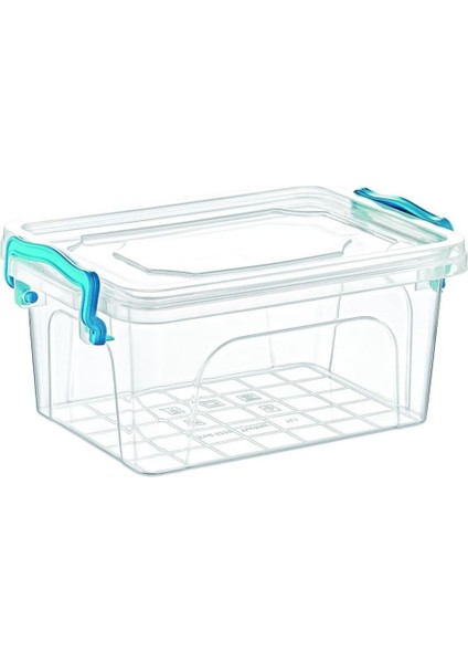 Dikdörtgen Saklama Kabı, 20 Lt, Çok Renkli, Dayanıklı ve Şık Tasarım