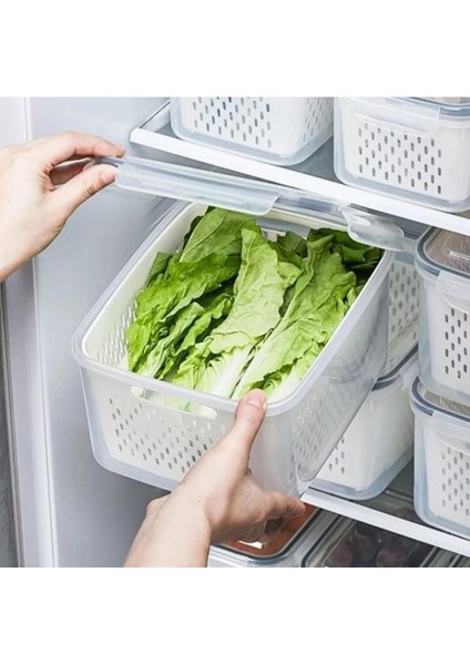 Renkli Süzgeçli Saklama Kabı 1.6 L, Zeytinlik ve Turşuluk, Pembe fiyatları