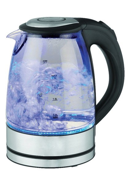 Crown CRW-7204 Cam Kettle Elektrikli Isıtıcı fiyatları