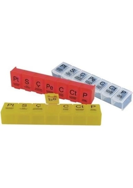 7 Günlük Haftalık Saklama Kutusu, Kahverengi, Sağlıklı ve Güvenli Kullanım