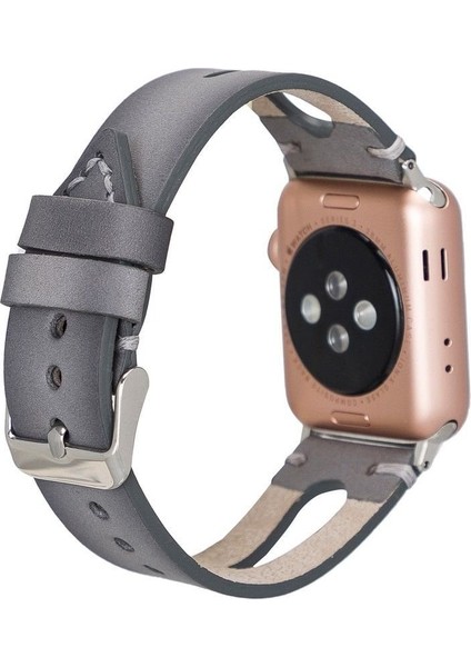 Özel Apple Watch Uyumlu Deri Kordon Ba2 42-44-45MM RST9EF Fırsat!!! fiyatları
