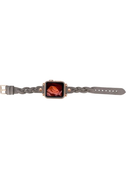 Özel Apple Watch Uyumlu Deri Kordon Wanda 38-40-41MM Rt Rst9 Fırsat!!! modelleri