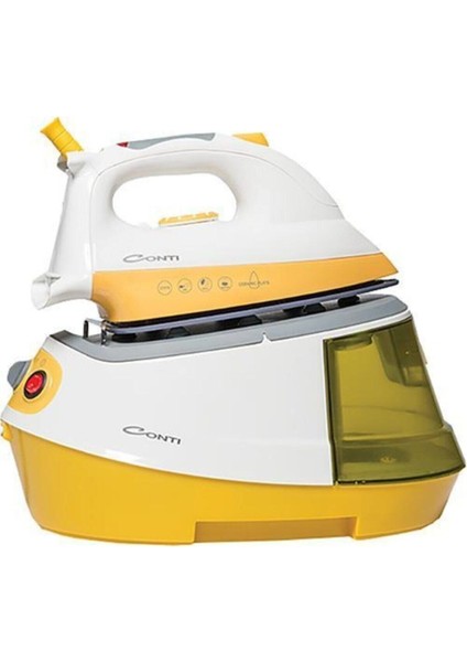 Contı CU-3224 Expressteam Buhar Kazanlı Ütü Beyaz, Güçlü ve Pratik Kullanım Sağlar.