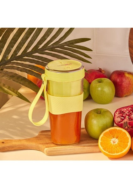 Taşınabilir Şarjlı Smoothie Blender, Hızlı ve Pratik Meyve Karıştırıcı