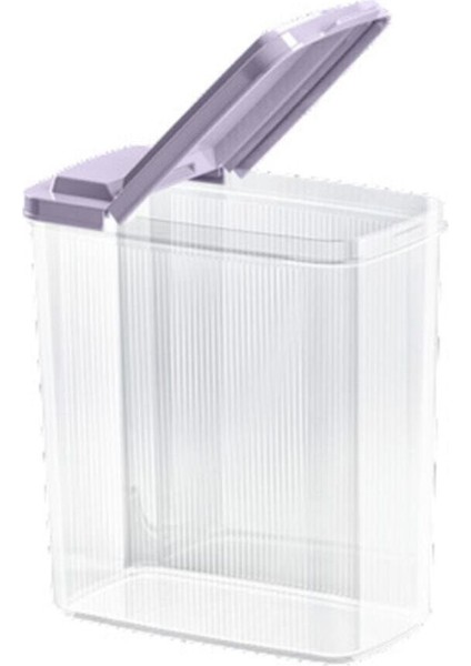 4 Litre Kapaklı Saklama Kabı, Pembe, Şeffaf ve Sağlam, Kullanışlı ve Dayanıklı modelleri