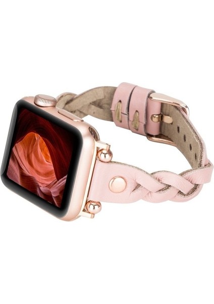 Özel Apple Watch Uyumlu Deri Kordon Wanda 38-40-41MM Rt Nu2 Fırsat!!! fiyatları