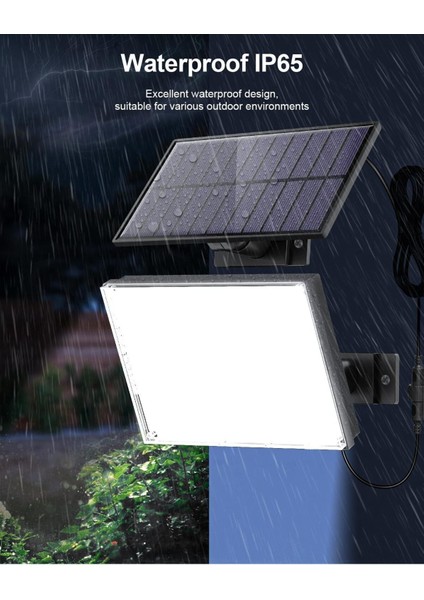 2'li Hareket Sensörlü Güneş Enerjili Işıklar, 172 Led, IP65 Su Geçirmez indirimleri