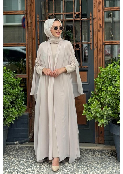 Nurcan Çetin Abaya 10614 Bej