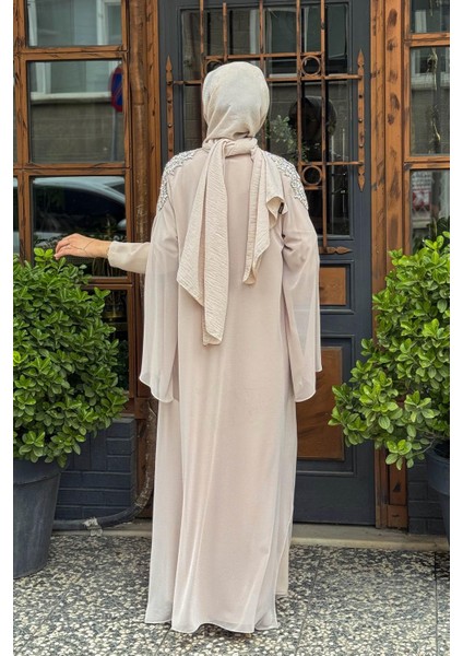Nurcan Çetin Abaya 10614 Bej fırsatları