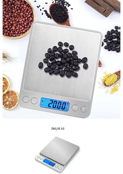 Çok li Dijital Mutfak Terazisi 2000 Gr/01 Gr Hassas Tartı fiyatları