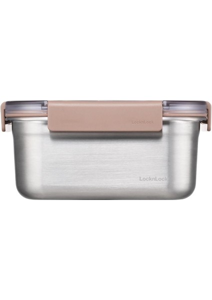 Paslanmaz Çelik Dörtgen Saklama Kabı 1.5 Lt, Kahverengi modelleri