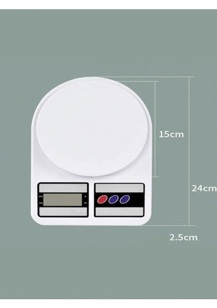Hassas Dijital Mutfak Tartısı 10 Kg Ölçüm Kolay Pratik ve Güvenilir indirimleri