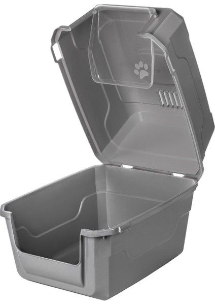 Mikopet Deluxe Gri Kapalı Kedi Tuvaleti fiyatları
