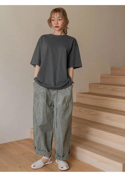 Fructification Baskılı Oversize T-Shirt fırsatları