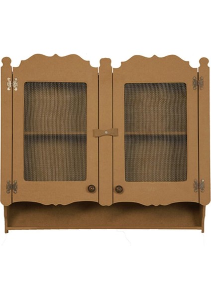 Ahşap Mdf Dekoratif Baharatlık, 2 Kapaklı Boyanabilir, Şık ve Kullanışlı Tasarım fiyatları