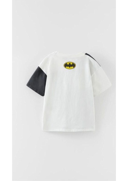 Kids Batman Baskılı Unisex Oversize Çocuk Tshirt fiyatları