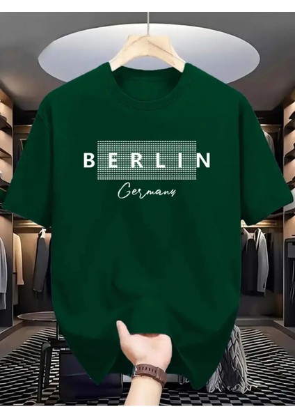 Unisex Baskılı Oversize %100 Pamuk T-Shirt