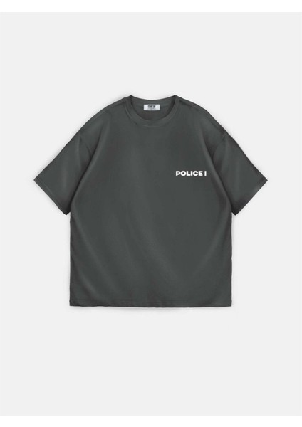 Unisex Warn'a Brother Baskılı Oversize %100 Pamuk T-Shirt modelleri