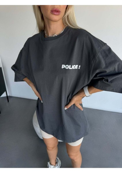 Unisex Warn'a Brother Baskılı Oversize %100 Pamuk T-Shirt fırsatları