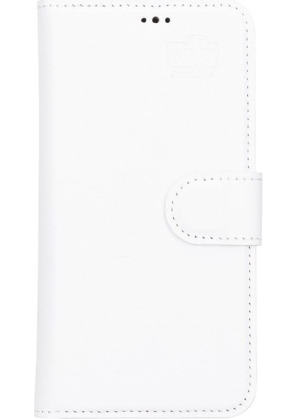 Mulvxurg URG02 Apple Iphone 13 Uyumlu Deri Cüzdanlı Kılıf F3 Beyaz (Mulvix) fırsatları