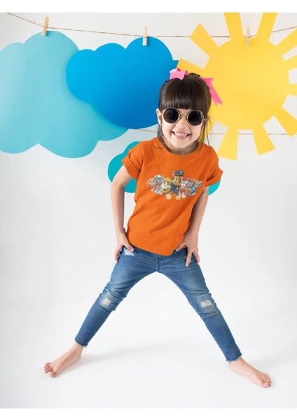 Kids Paw Petrol Baskılı Oversize Çocuk T-Shirt fiyatları