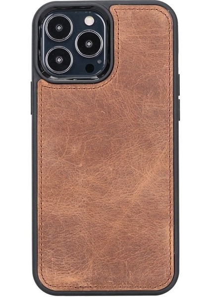 Mulvxurg URG02 Apple Iphone 13 Pro Max Uyumlu Deri Cüzdanlı Kılıf G2 Kahverengi (Mulvix) modelleri