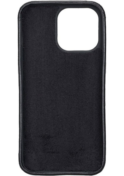 Mulvxurg URG02 Apple Iphone 13 Pro Uyumlu Deri Arka Kapak Rock Rst1 Siyah (Mulvix) modelleri