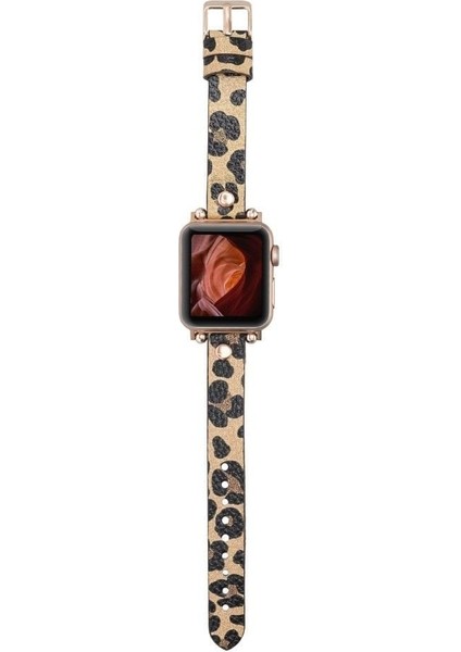 Mulvxurg URG02 Apple Watch Uyumlu Deri Kordon 38-40-41MM Rt LEO2N (Mulvix) modelleri