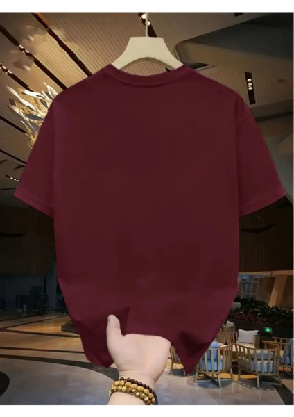 Unisex Baskılı Oversize %100 Pamuk T-Shirt fiyatları