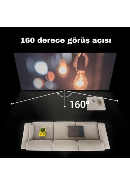 Beyaz 72 Inç Yansımalı Projeksiyon Perdesi, Ev, Iş, Okul Kullanımına Uygun