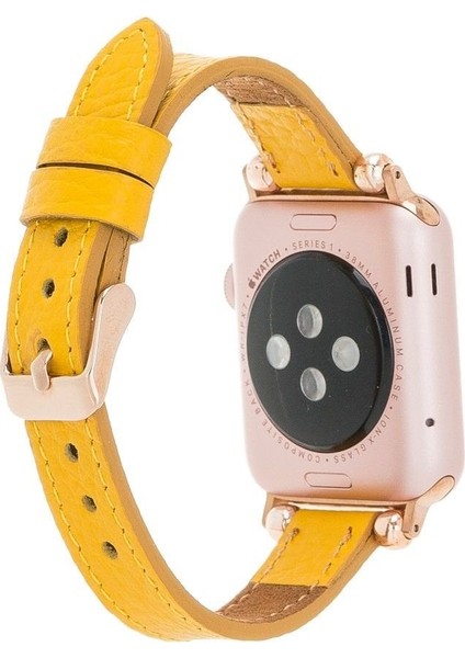 Mulvxurg URG02 Apple Watch Uyumlu Deri Kordon 38-40-41MM Ferro FL12 (Mulvix) fiyatları