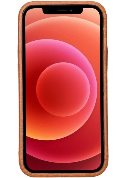 Mulvxurg URG02 Apple Iphone 12 Mini Uyumlu Deri Arka Kapak Rock RST2EF Taba (Mulvix) fiyatları