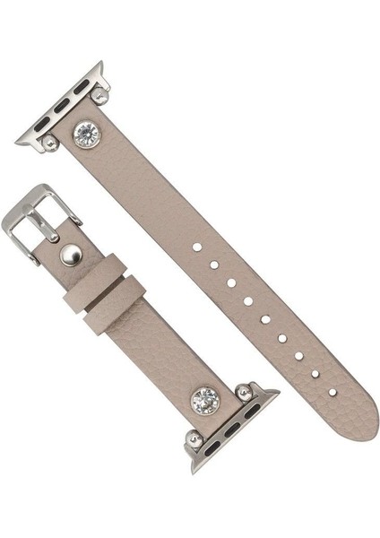 Mulvxurg URG02 Apple Watch Uyumlu Deri Kordon Visby 38-40-41MM Erc3 (Mulvix) modelleri