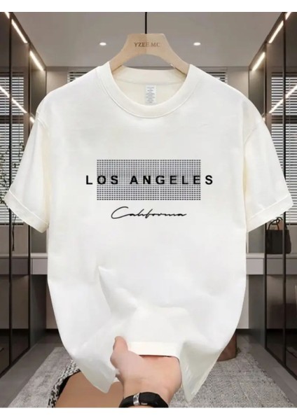Unisex Baskılı Oversize T-Shirt