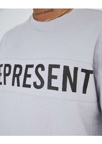 Göğüs Detaylı Represent Owners' Club Baskılı Oversize Pamuk T-Shirt fırsatları