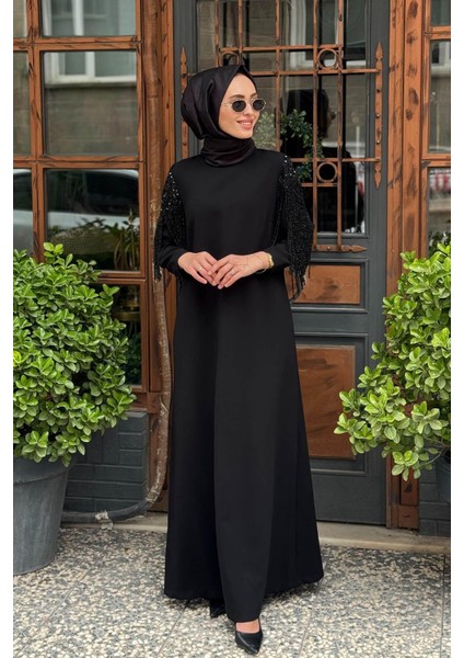 Nurcan Çetin Elbise 10160 Siyah