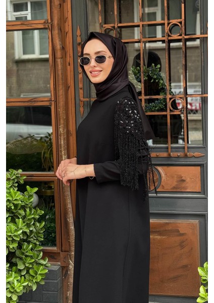 Nurcan Çetin Elbise 10160 Siyah modelleri