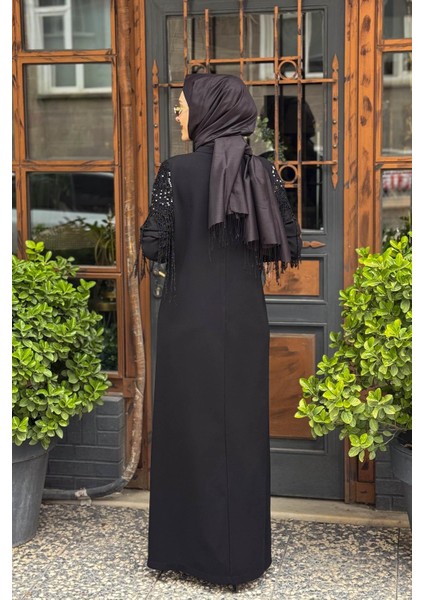 Nurcan Çetin Elbise 10160 Siyah fırsatları