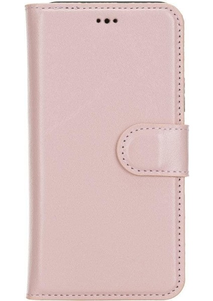 Mulvxurg URG02 Apple Iphone 11 Pro Uyumlu Deri Cüzdanlı Kılıf Pembe (Mulvix) modelleri