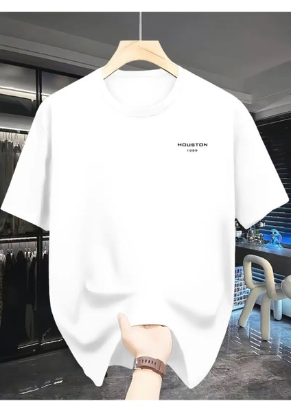 Unisex Baskılı Oversize T-Shirt