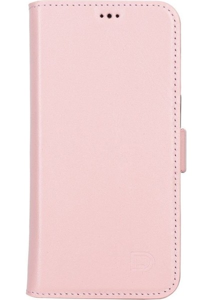 Mulvxurg URG02 Apple Iphone 13 Pro Uyumlu Deri Cüzdanlı Kılıf Toz Pembe (Mulvix) fiyatları