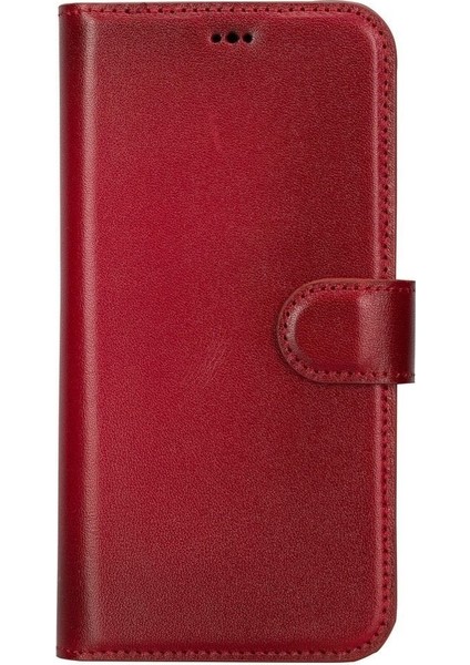 Mulvxurg URG02 Apple Iphone 15 Plus Uyumlu Deri Cüzdanlı Kılıf Mwwn V4EF Kırmızı (Mulvix) fırsatları