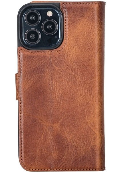 Mulvxurg URG02 Apple Iphone 13 Pro Max Uyumlu Deri Cüzdanlı Kılıf Antik Taba (Mulvix) modelleri