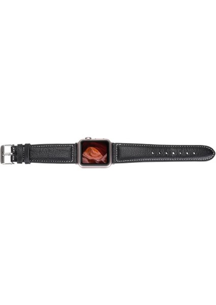 Mulvxurg URG02 Apple Watch Uyumlu Deri Kordon 42-44-45MM Nm1-As1 Siyah (Mulvix) modelleri