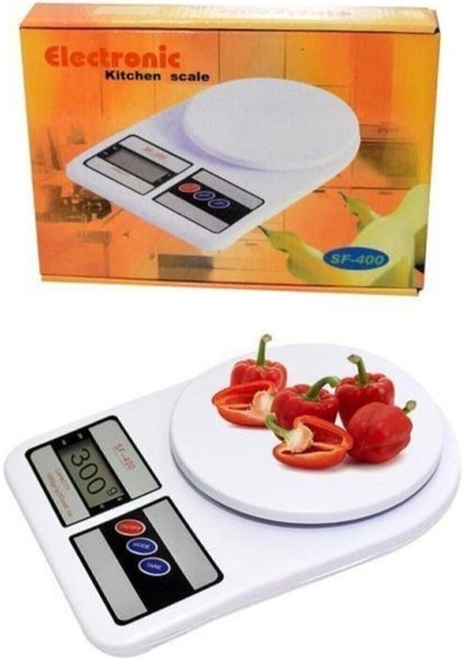 Dijital Hassas Mutfak Tartısı LCD Ekran 10 kg Kapasite Kolay Kullanım fırsatları