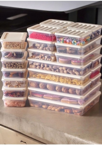 Gri Buzdolabı Organizer Seti, Saklama Kabı ve Düzenleyici, Difriz Uyumlu