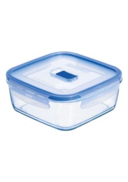 Mavi Kare Saklama Kabı, 760 Cc, Sağlam ve Şık Tasarım